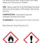 Biofree Safety Label WHO Formulated 125ml